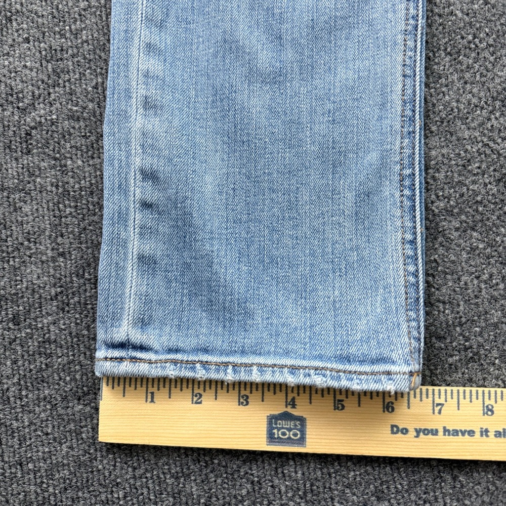 J.Crew The Sutton Jeans Mens 30x32 (32x31) Light Blue Straight Fit Stretch - Picture 9 of 15